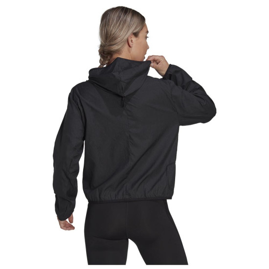 Adidas Γυναικείο αντιανεμικό μπουφάν Run It Jacket
